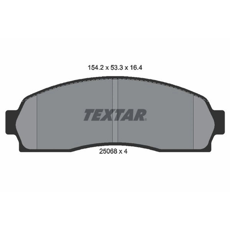 Textar Front Brake Pad Set 2506801