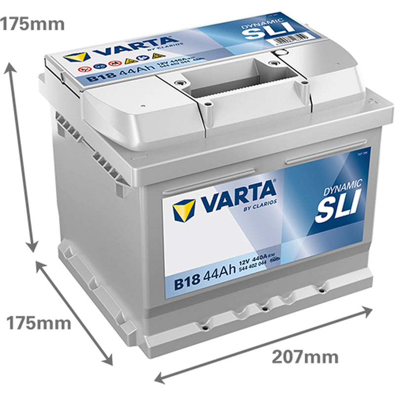 Varta Battery 12V 44Ah 440A 544402044K262