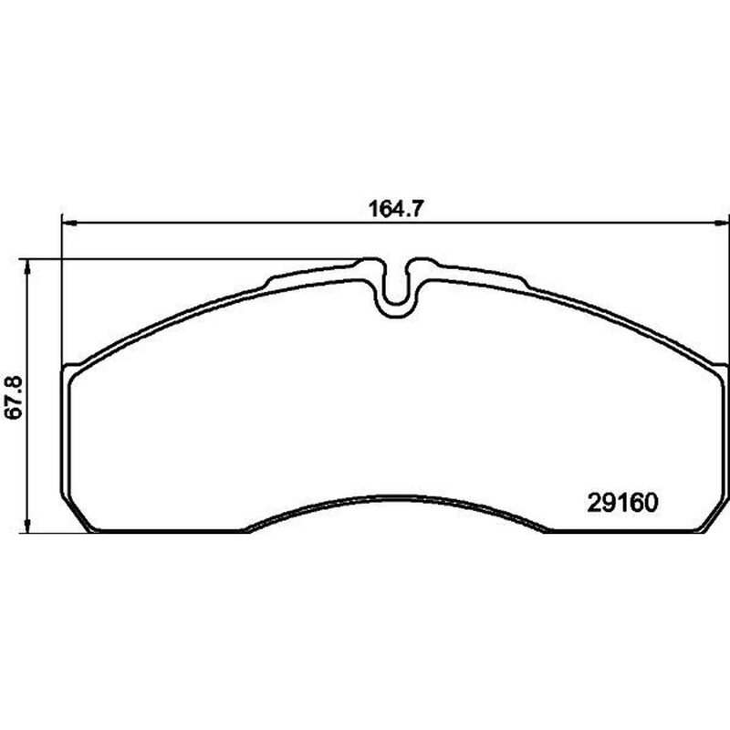 Mintex Front Brake Pad Set MDB3310