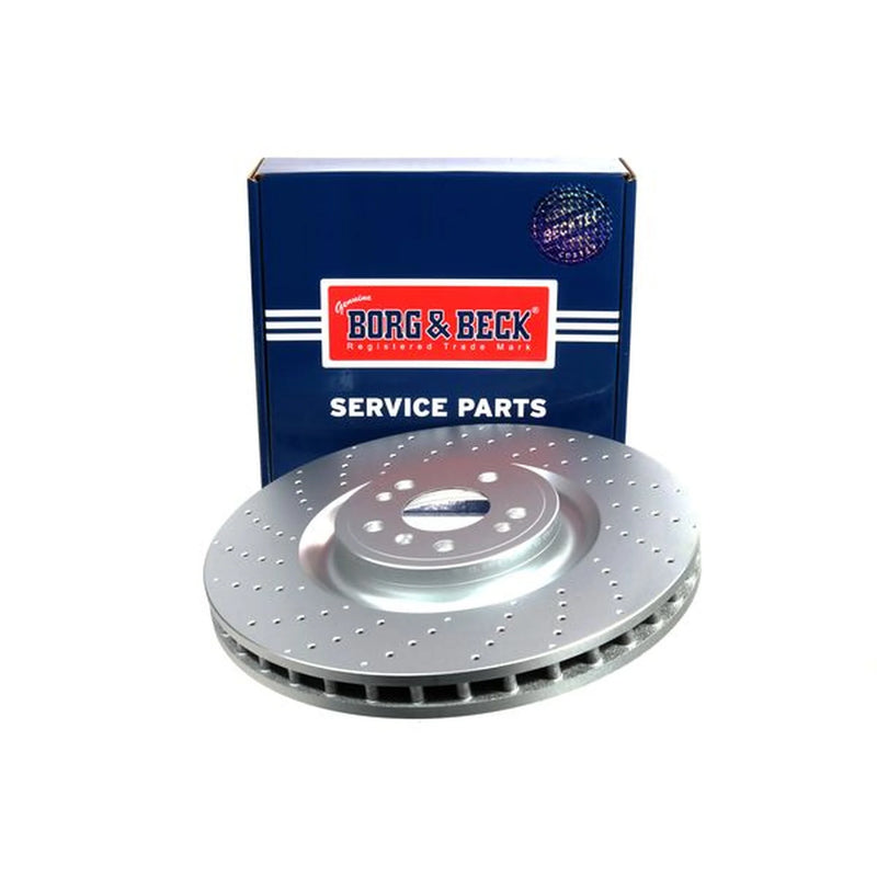 Borg & Beck 2 x / Front Brake Discs BBD6113S