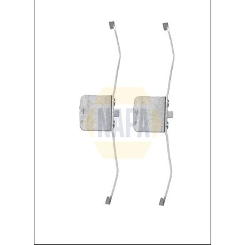 NAPA Brake Pad Accessory Fitting Kit Front NFK1026