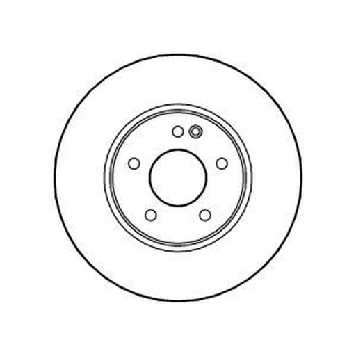 Abtex 2 x Vented Front Brake Discs BD674V