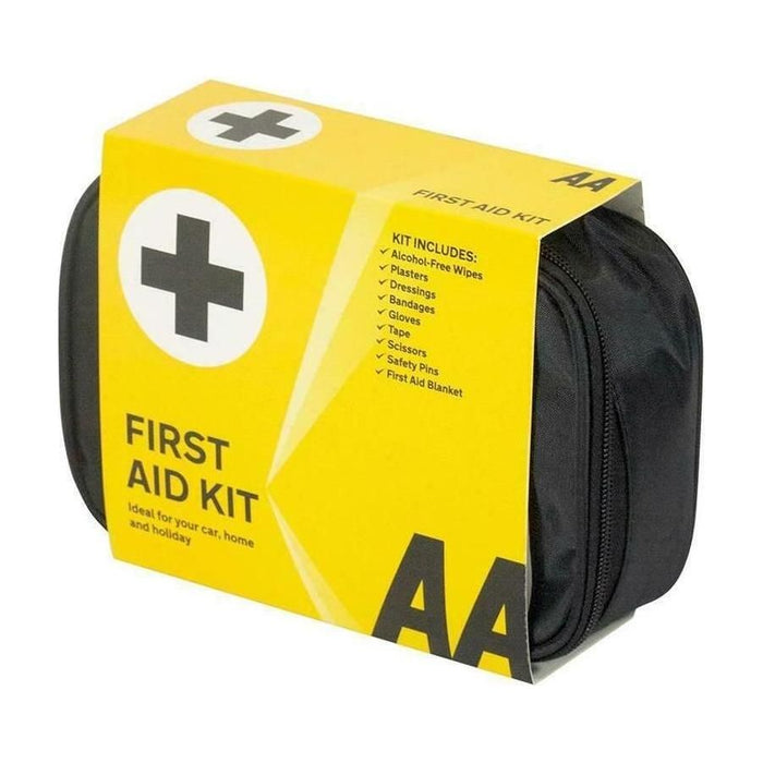 AA First Aid Kit & 600g Fire Extinguisher Ideal Cars Home Office Taxi Caravan AA  - Town Parts