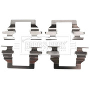 Borg & Beck Brake Pad Accessory Fitting Kit Front BBK1615