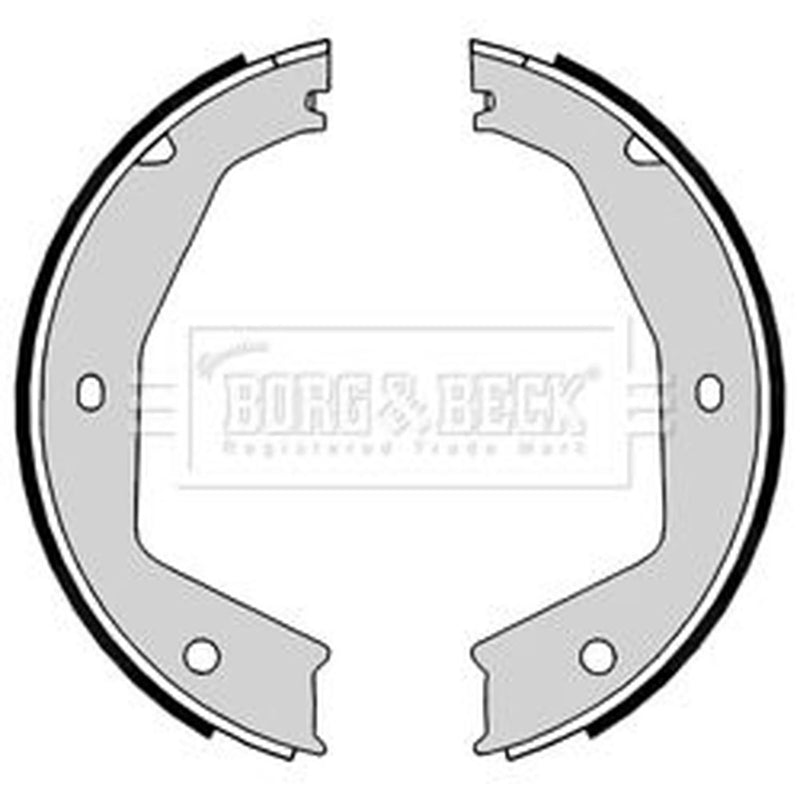 Borg & Beck Parking Brake Shoe Set BBS6441