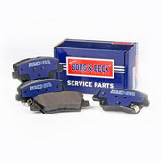Borg & Beck 4 x Rear Brake Pad Set BBP2906