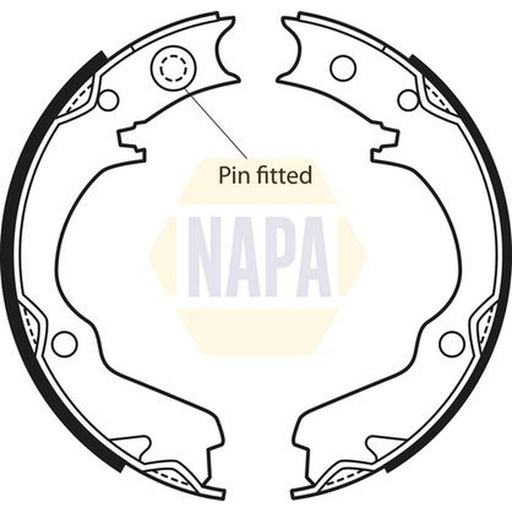 NAPA Parking Brake Shoe Set NBS5024