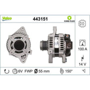 Valeo Car Alternator 12V 443151