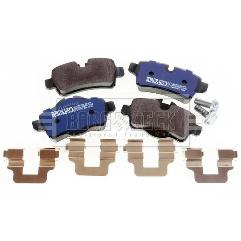 Borg & Beck 4 x Rear Brake Pad Set BBP2025