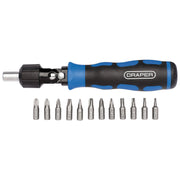 Draper Reversible Pivoting Ratchet Screwdriver Set 13 Piece