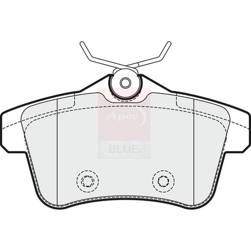 Apec Rear Brake Pad Set PD3344