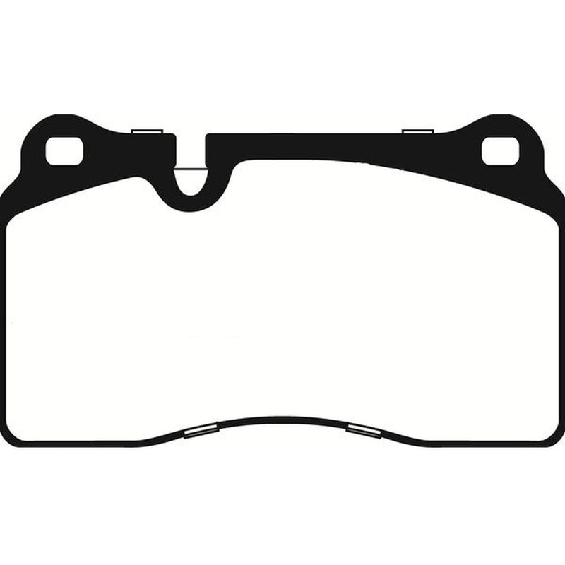 Abtex Front Brake Pad Set PLU2232
