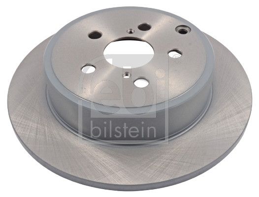 Febi 2 x Brake Disc Set Solid Rear