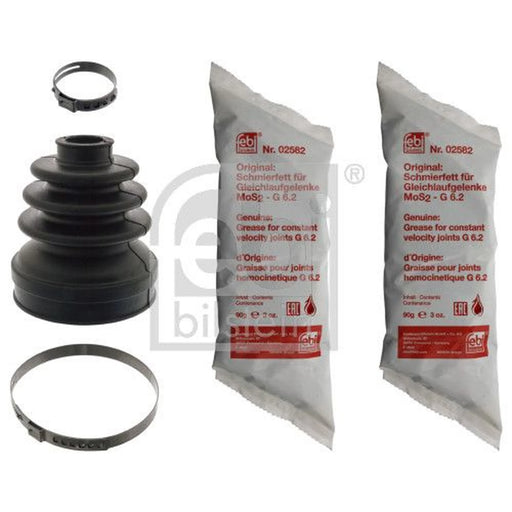 Febi Drive Shaft Bellow Kit transmission sided Rubber 100212
