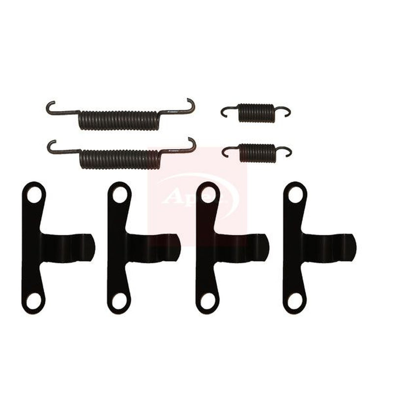 Apec Parking Brake Shoe Accessory Kit Rear KIT727