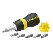 STANLEY® Hand Tools Multibit Ratchet Stubby & Bits - 0-66-358