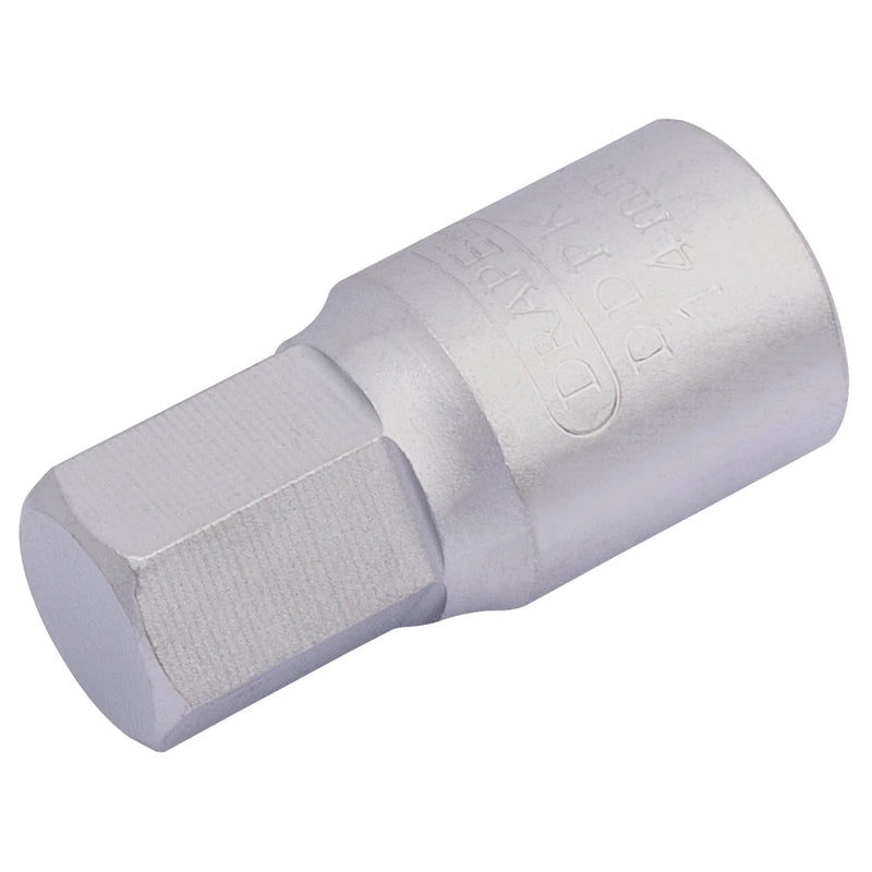 Draper Hexagon Drain Plug Key, 3/8" Sq. Dr. - Multiple Length Options