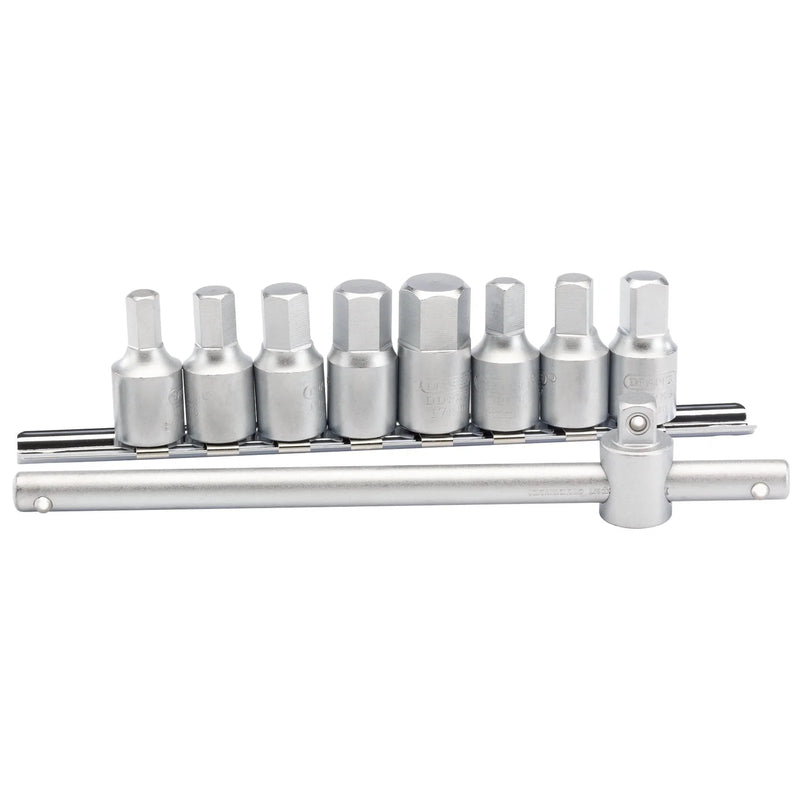 Draper Drain Plug Key Set 3/8" Sq. Dr. 10 Piece