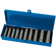 Draper Expert HI-TORQ® Deep Impact Socket Set 1/2" Sq. Dr. (10 Piece)
