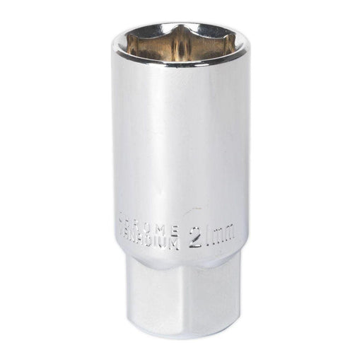 Sealey Spark Plug Socket 21mm 1/2"Sq Drive Magnetic AK6544 Sealey  - Town Parts