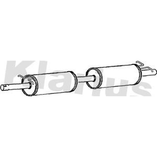 Klarius Box With Centre Pipe Centre FE1097C