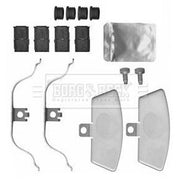 Borg & Beck Brake Pad Accessory Fitting Kit Front BBK1560