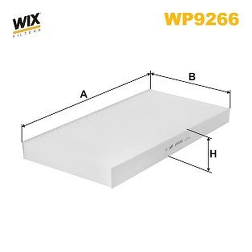 WIX Cabin Air Filter (Pollen Filter) WP9266