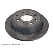 Blue Print 2 x Solid Rear Brake Discs ADH24321
