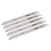 Draper Bi-metal Reciprocating Saw Blades 225mm 14tpi (Pack of 5)