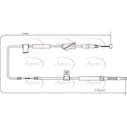 Apec Handbrake Cable Left Rear CAB1558