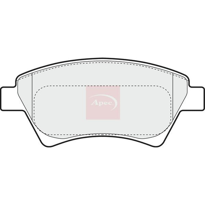 Apec Front Brake Pad Set PAD1308
