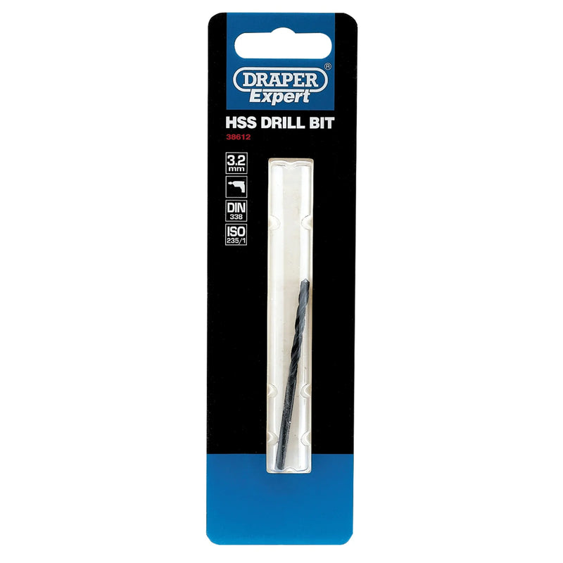 Draper Expert HSS Drill Bit 3.2 x 50mm