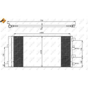 NRF Air Conditioning Condenser 35969