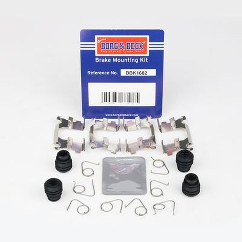 Borg & Beck Brake Pad Accessory Fitting Kit Front BBK1682
