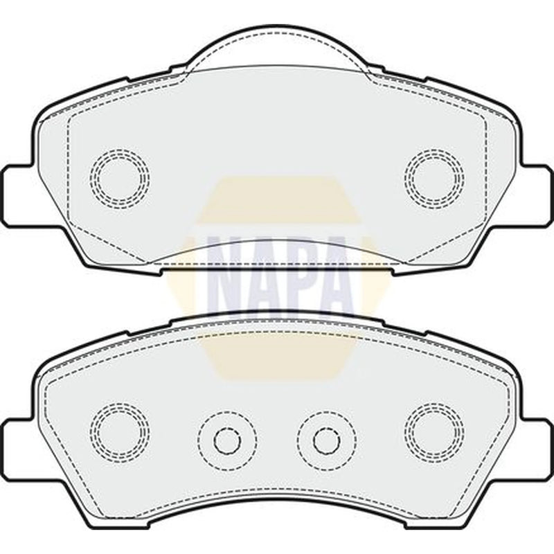 NAPA Front Brake Pad Set NBP1416