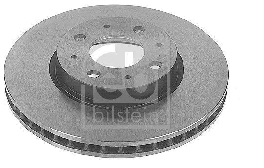 Febi 2 x Brake Disc Set Internally Vented Front