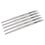 Draper Bi-metal Reciprocating Saw Blades 300mm 6tpi (Pack of 5)