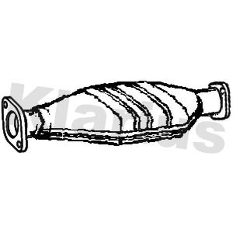 Klarius Catalyst Type Approved With Pipe 312053