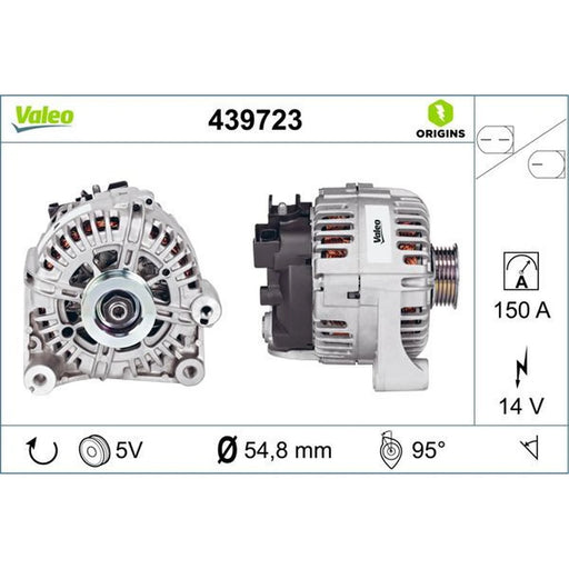 Valeo Car Alternator 12V 439723