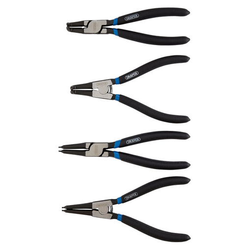 Draper Circlip Pliers Set (4 Piece) Chrome Nickel Steel