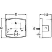Hella Direction Indicator Light Left 2BE 002 776-251