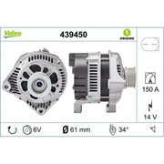 Valeo Car Alternator 12V 439450