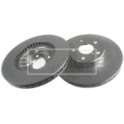 Borg & Beck 2 x Vented Front Brake Discs BBD5103