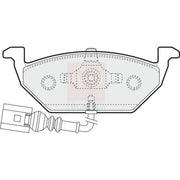Apec Front Brake Pad Set PAD1109B