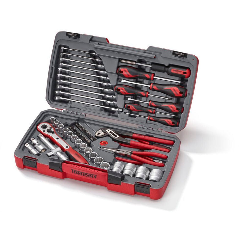 Teng Tools Socket Set MECCA PRO 68 Pieces 1/2" Drive