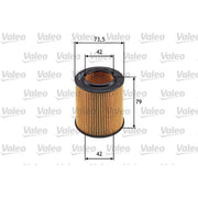 Valeo Engine Oil Filter 586566