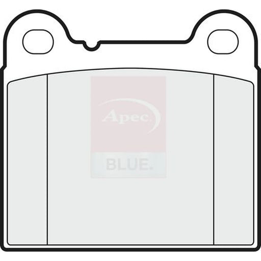 Apec Rear Brake Pad Set PD3414