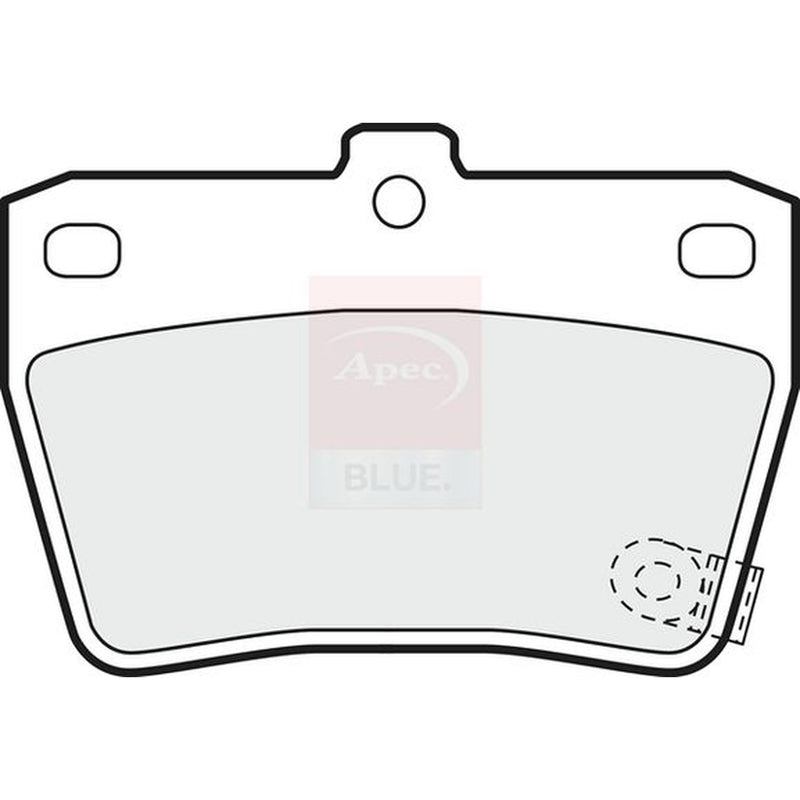 Apec Rear Brake Pad Set PD3138