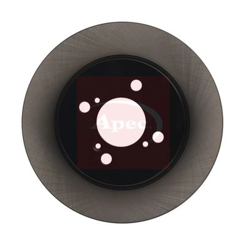 Apec 2 x Solid Rear Brake Discs DSK2870