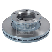 Febi 2 x Internally Vented Front Brake Discs 106078